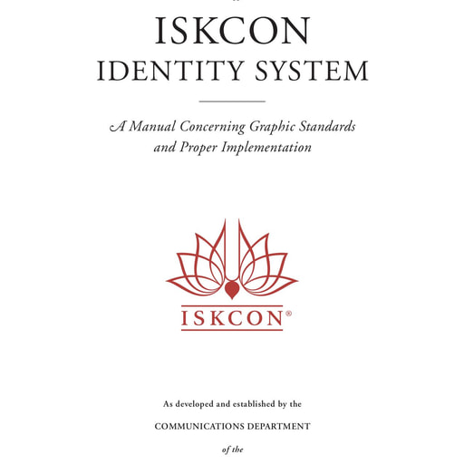 ISKCON's Logo and Use Guidelines Manual