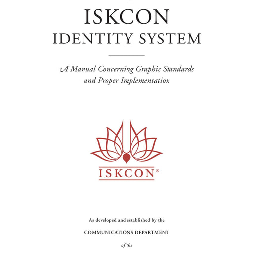 ISKCON's Logo and Use Guidelines Manual