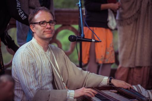 Kirtan, or mantra music, is a daily part of ISKCON's activities