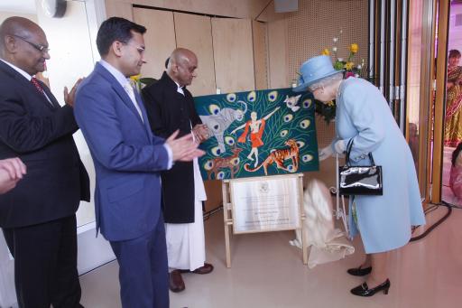 ISKCON UK meeting with Queen Elizabeth